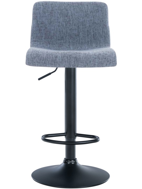 Tabouret de bar Hoover tissu B, bleu