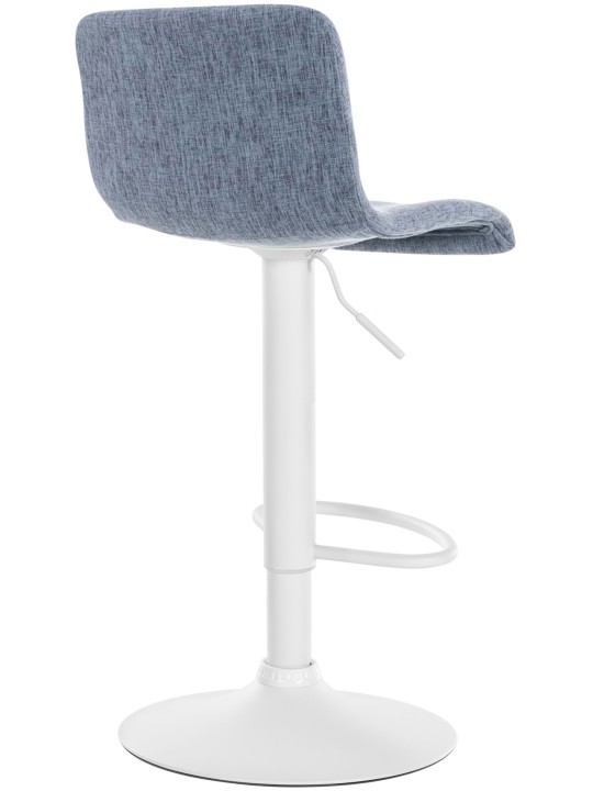 Tabouret de bar Hoover tissu W, bleu Tabouret de bar Hoover tissu W, bleu