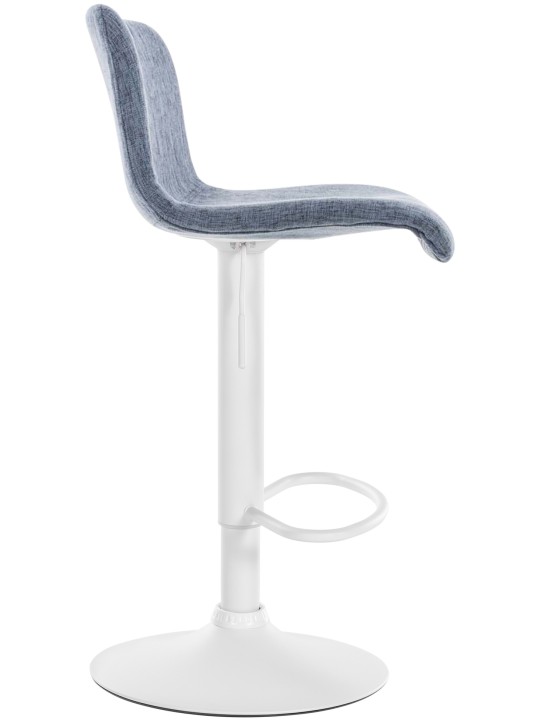 Tabouret de bar Hoover tissu W, bleu Tabouret de bar Hoover tissu W, bleu