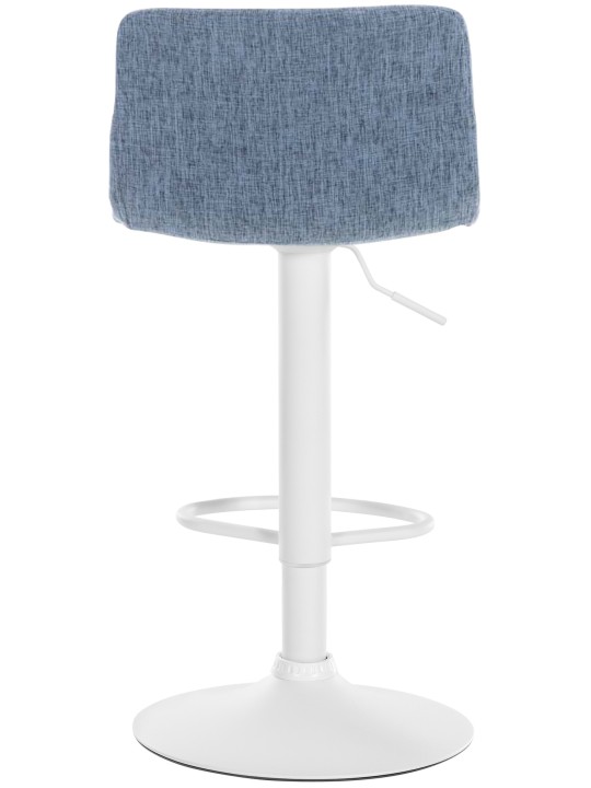 Tabouret de bar Hoover tissu W, bleu Tabouret de bar Hoover tissu W, bleu