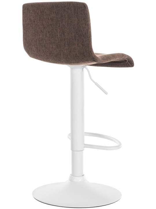 Tabouret de bar Hoover tissu W, brun Tabouret de bar Hoover tissu W, brun