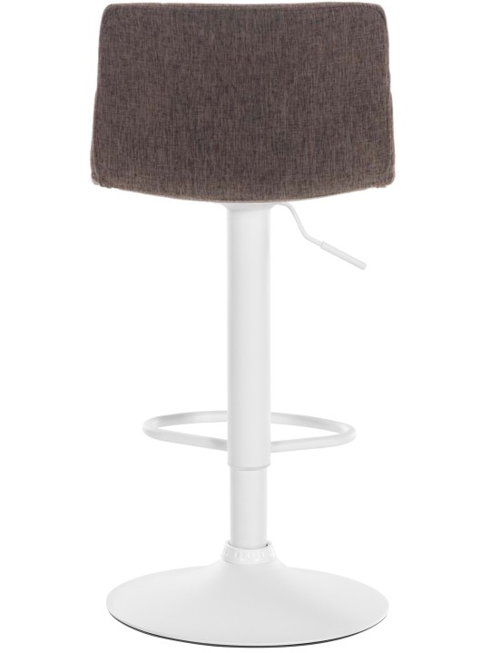 Tabouret de bar Hoover tissu W, brun Tabouret de bar Hoover tissu W, brun