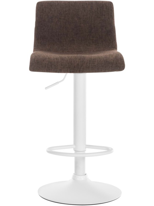 Tabouret de bar Hoover tissu W, brun Tabouret de bar Hoover tissu W, brun