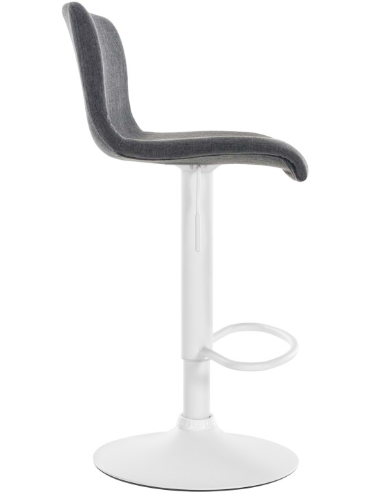 Tabouret de bar Hoover tissu W, gris foncé Tabouret de bar Hoover tissu W, gris foncé