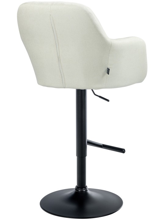 Tabouret de bar Natoma tissu, crème Tabouret de bar Natoma tissu, crème