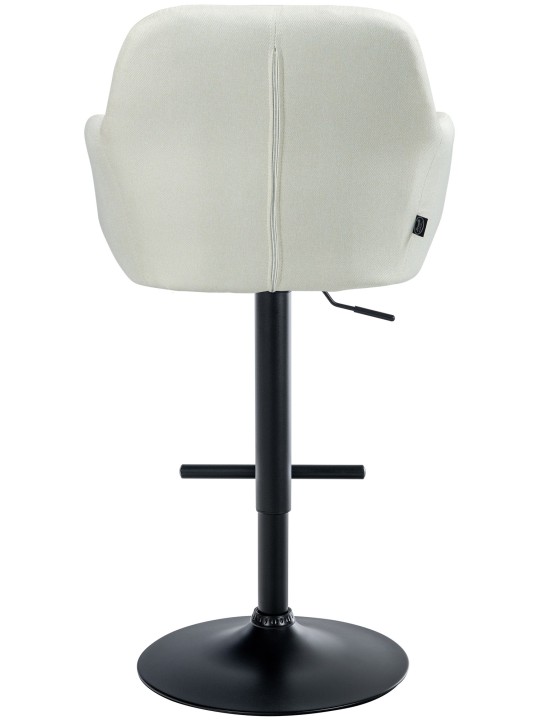 Tabouret de bar Natoma tissu, crème Tabouret de bar Natoma tissu, crème