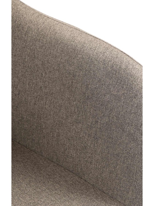 Tabouret de bar Natoma tissu, taupe