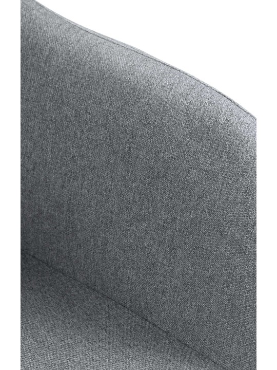 Tabouret de bar Natoma tissu, gris