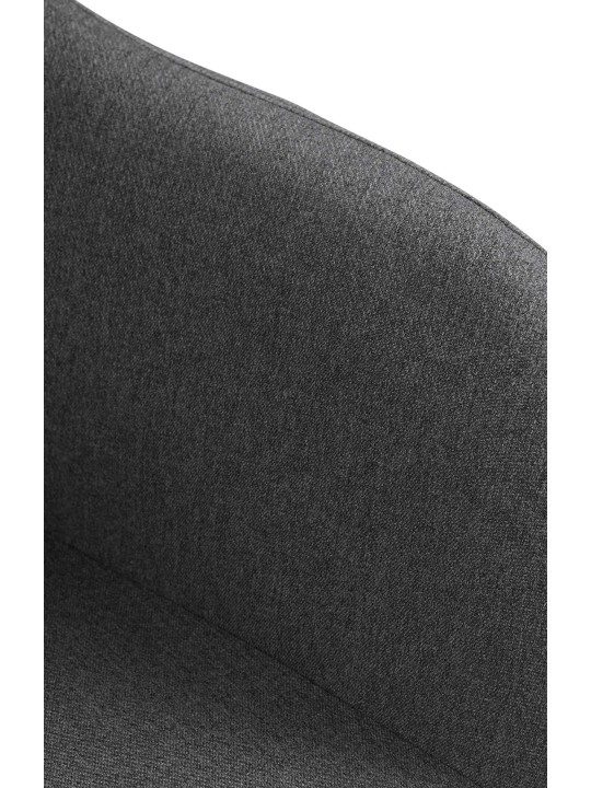 Tabouret de bar Natoma tissu, gris foncé
