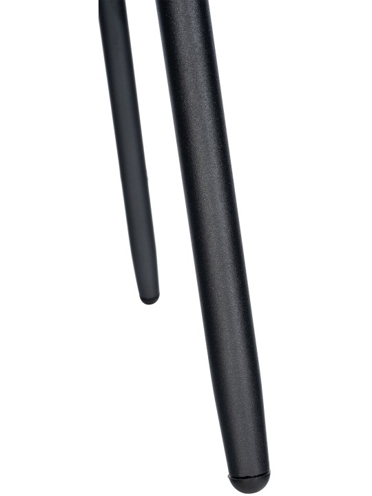 Tabouret de bar Weston velours, brun