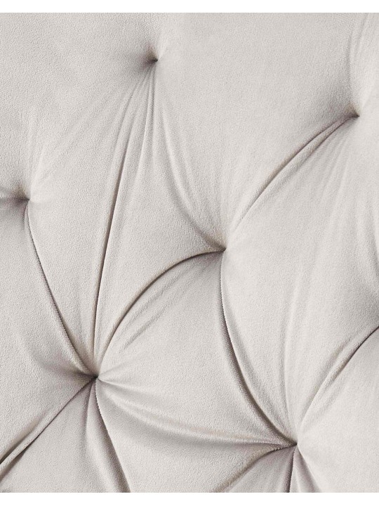 Chaise de salle à manger en velours Wallace, gris Chaise de salle à manger en velours Wallace, gris