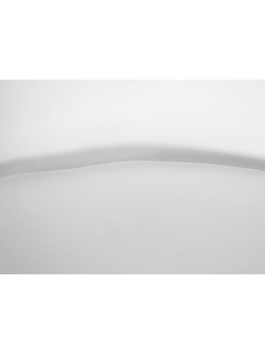 Lot de 4 tabourets de bar Almada simili cuir, blanc