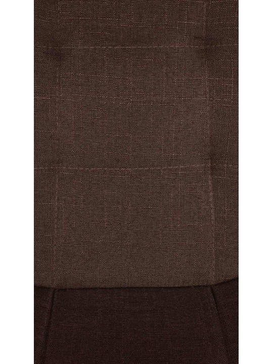 Tabouret de bar Elmore tissu C, brun