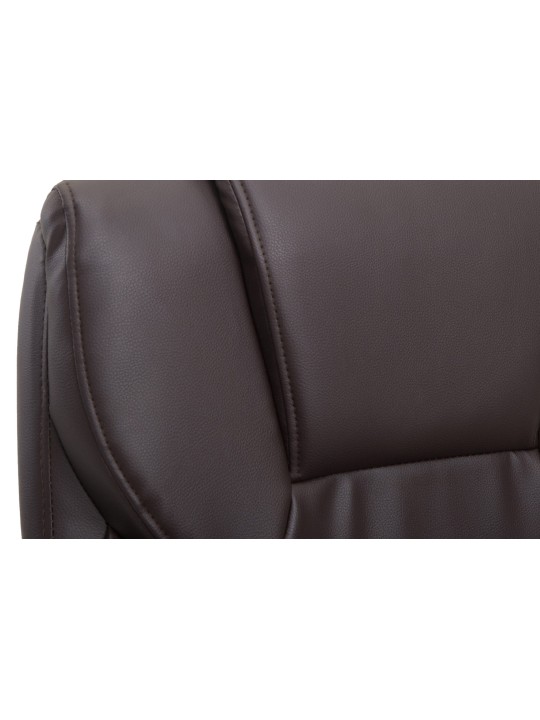 Chaise de bureau Texas V2, brun