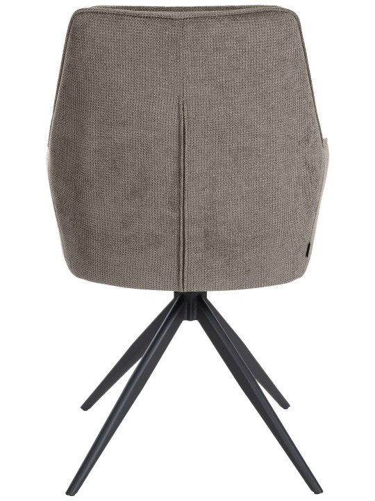 Chaise de salle à manger Jules tissu, gris foncé Chaise de salle à manger Jules tissu, gris foncé