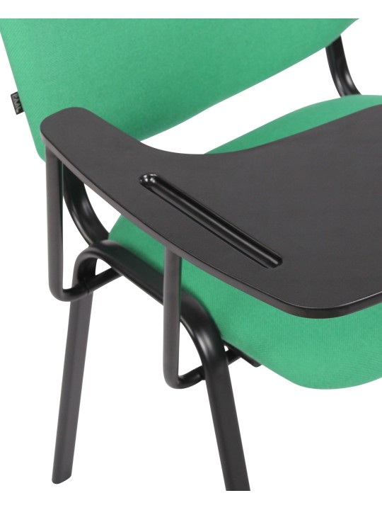 Lot de 4 chaises Ken avec table pliante en tissu, vert Lot de 4 chaises Ken avec table pliante en tissu, vert