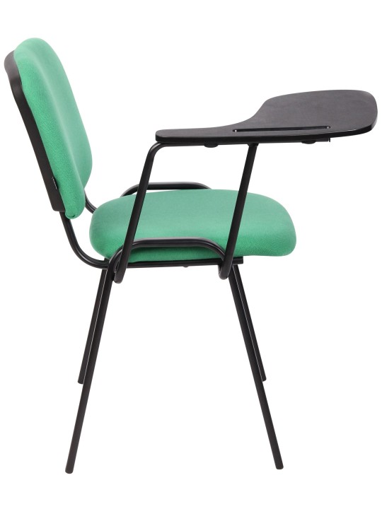Lot de 4 chaises Ken avec table pliante en tissu, vert Lot de 4 chaises Ken avec table pliante en tissu, vert
