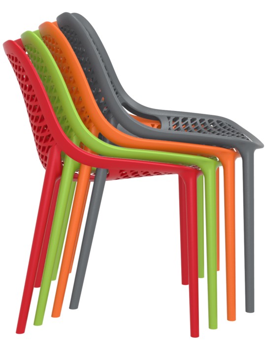 Chaise Air, gris foncé Chaise Air, gris foncé