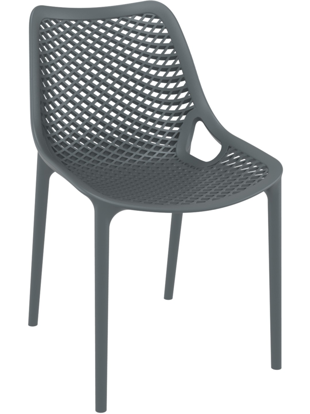 Chaise Air, gris foncé