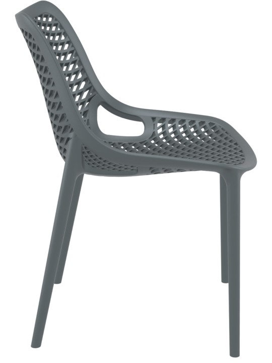 Chaise Air, gris foncé Chaise Air, gris foncé