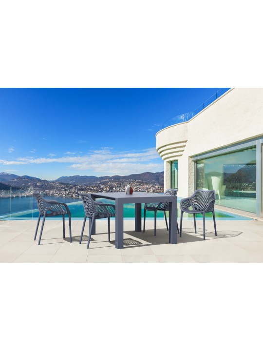 Chaise Air XL, gris foncé