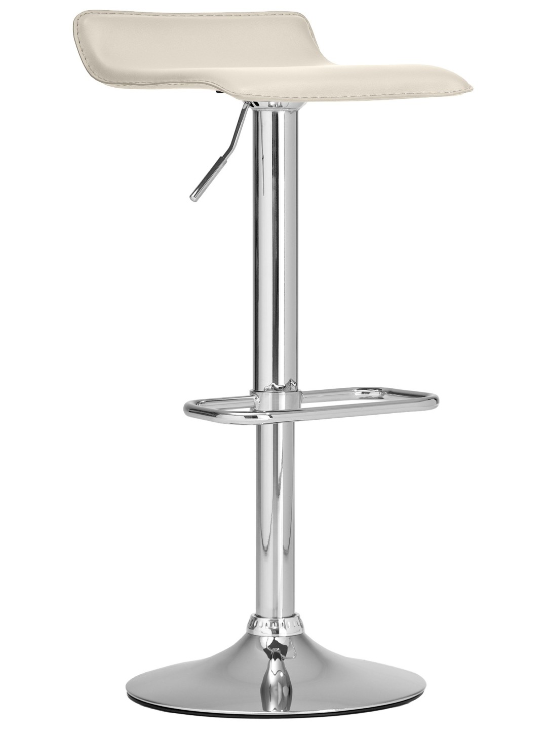 Tabouret de bar DYN, crème