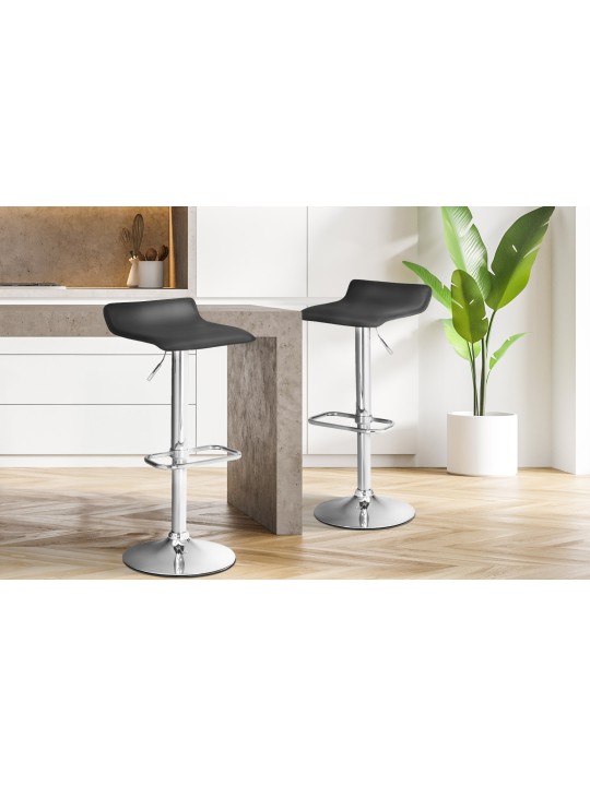 Tabouret de bar DYN, noir