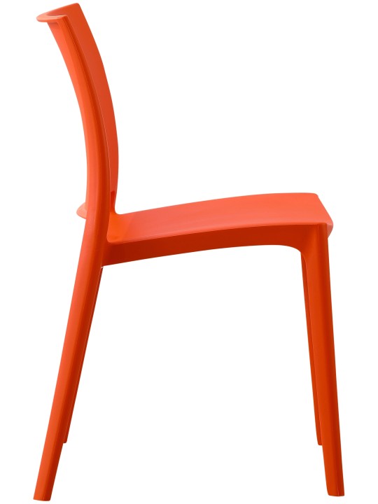 Lot de 2 chaises Meton, orange