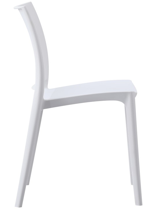 Lot de 2 chaises Meton, blanc