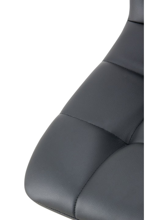 Lot de 4 chaises de salle à manger Antibes simili cuir, noir Lot de 4 chaises de salle à manger Antibes simili cuir, noir