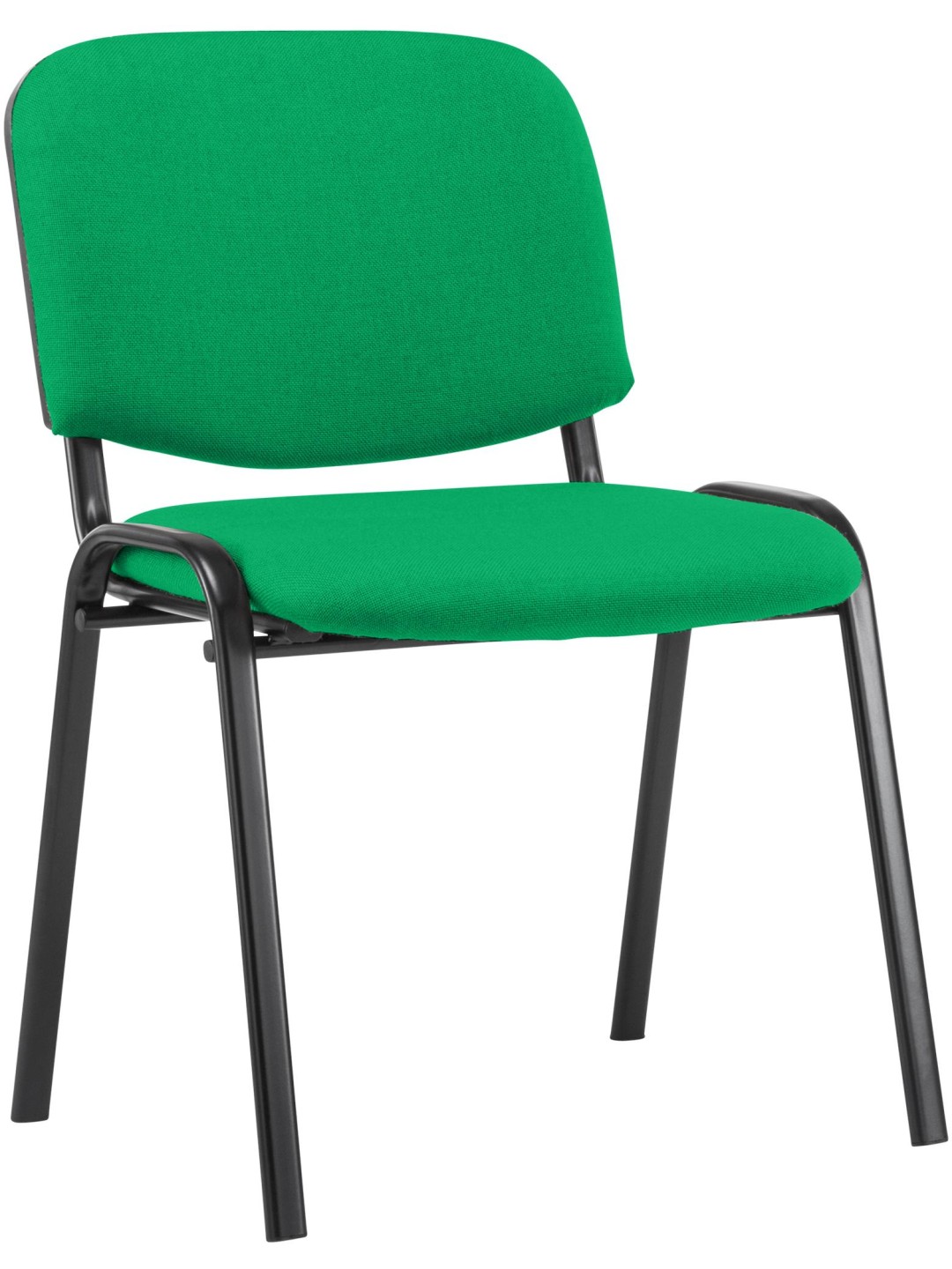 Chaise visiteur Ken tissu, vert