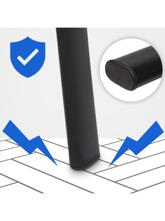 Chaise visiteur Ken tissu, orange Chaise visiteur Ken tissu, orange