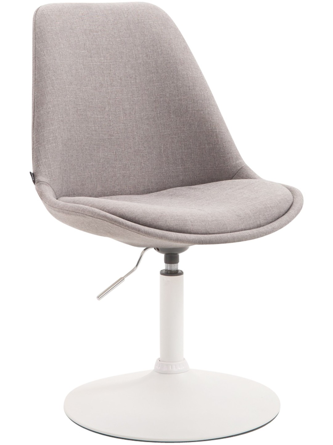 Chaise Maverick W tissu, gris