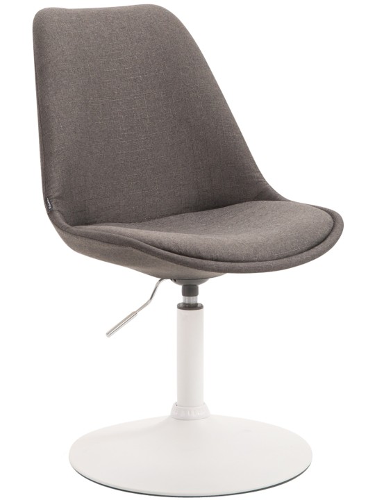 Chaise Maverick W tissu, gris foncé