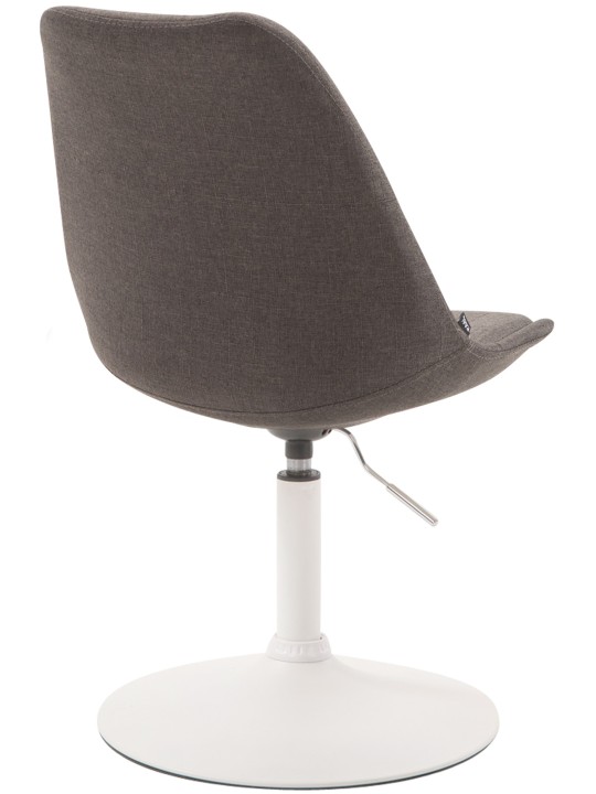 Chaise Maverick W tissu, gris foncé