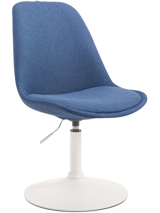 Chaise Maverick W tissu, bleu