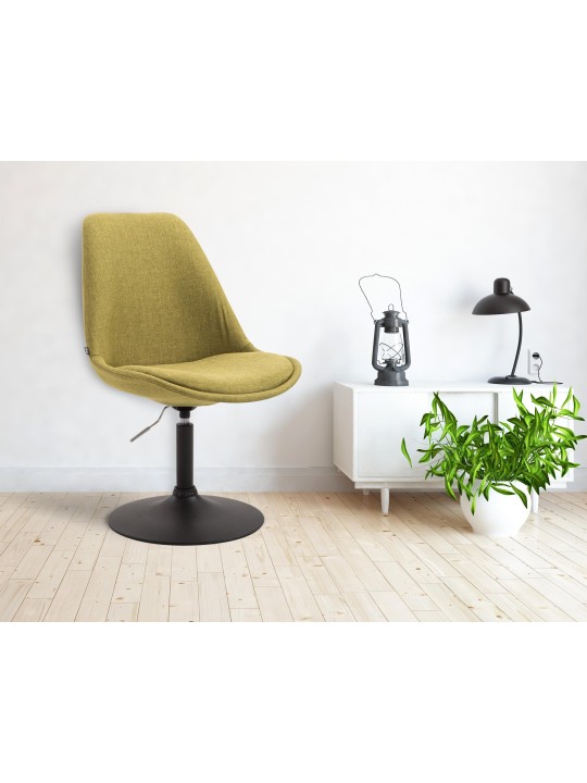 Chaise Maverick B en tissu, vert