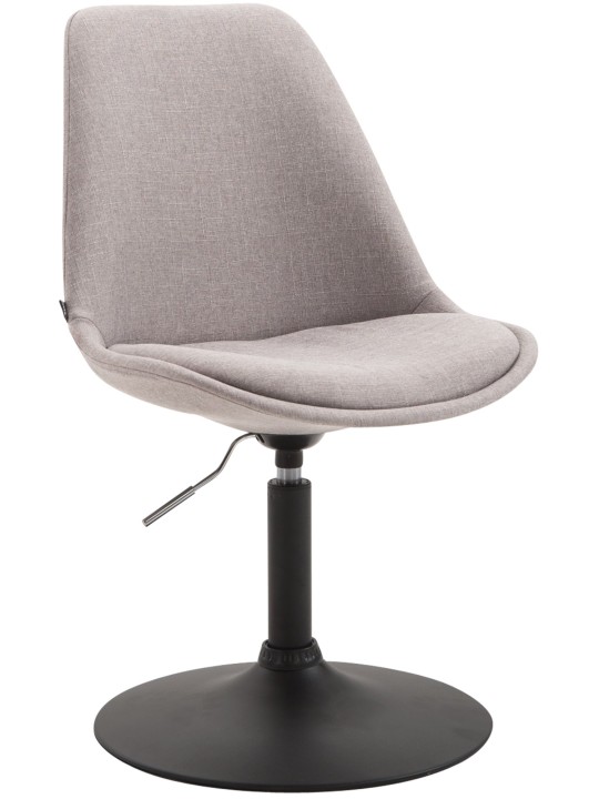 Chaise Maverick B en tissu, gris