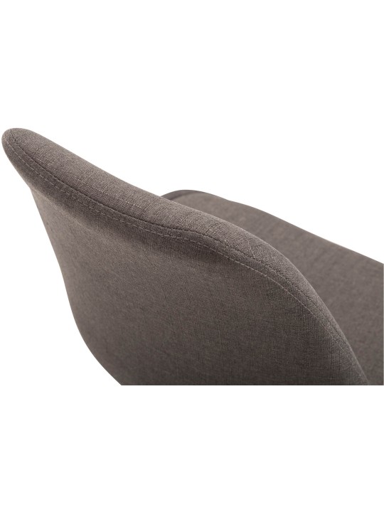 Chaise Maverick B en tissu, gris foncé Chaise Maverick B en tissu, gris foncé