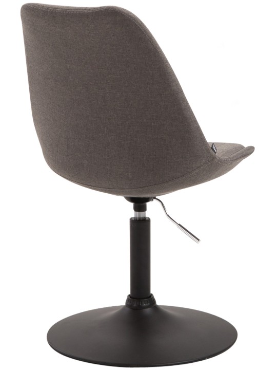 Chaise Maverick B en tissu, gris foncé Chaise Maverick B en tissu, gris foncé