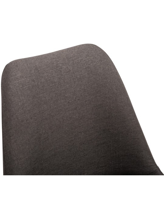 Chaise Maverick B en tissu, gris foncé Chaise Maverick B en tissu, gris foncé