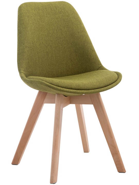Chaise visiteur Borneo V2 Natura tissu, vert Chaise visiteur Borneo V2 Natura tissu, vert