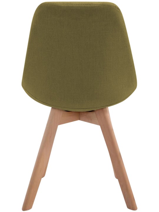 Chaise visiteur Borneo V2 Natura tissu, vert Chaise visiteur Borneo V2 Natura tissu, vert