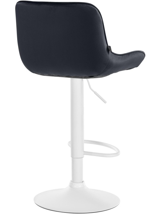 Tabouret de bar Vonore velours, noir Tabouret de bar Vonore velours, noir