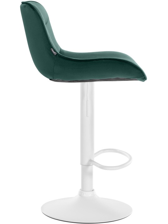 Tabouret de bar Vonore velours, vert Tabouret de bar Vonore velours, vert