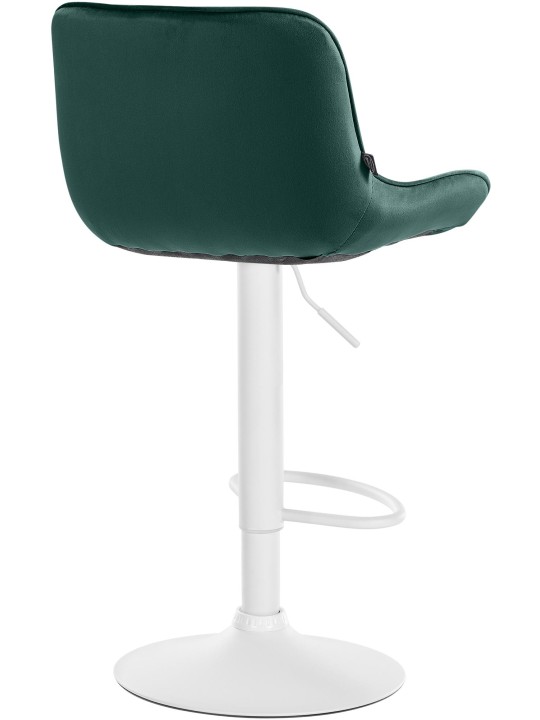 Tabouret de bar Vonore velours, vert Tabouret de bar Vonore velours, vert