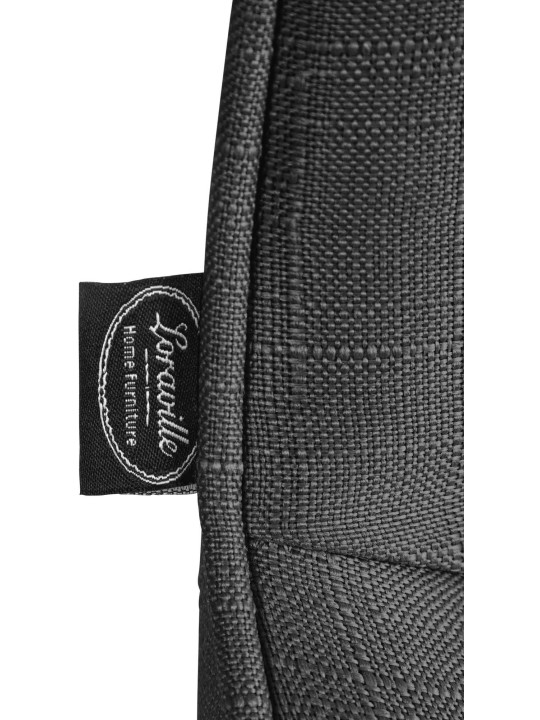 Tabouret de bar Vonore tissu, gris foncé Tabouret de bar Vonore tissu, gris foncé