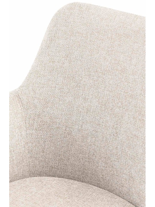 Chaise de salle à manger Olema en tissu, crème Chaise de salle à manger Olema en tissu, crème