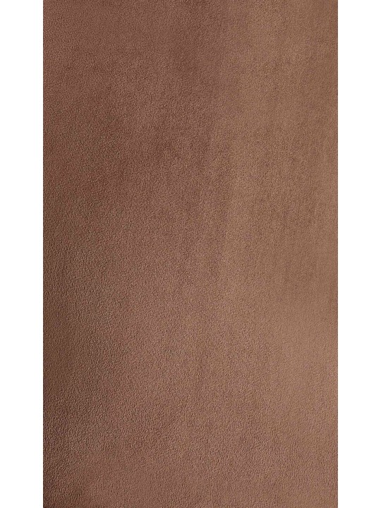 Chaise de salle à manger en velours Lewes, brun Chaise de salle à manger en velours Lewes, brun