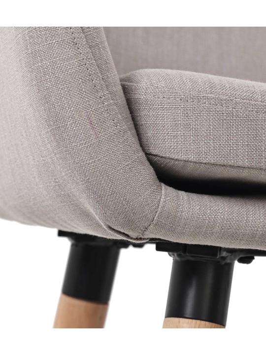 Tabouret de bar Grant tissu, taupe Tabouret de bar Grant tissu, taupe